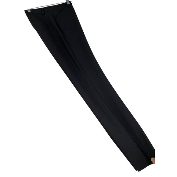 NWT Express Editor Skinny Mid Rise Black Ponte Dress Pants 6L RQ10251 - Picture 13 of 14